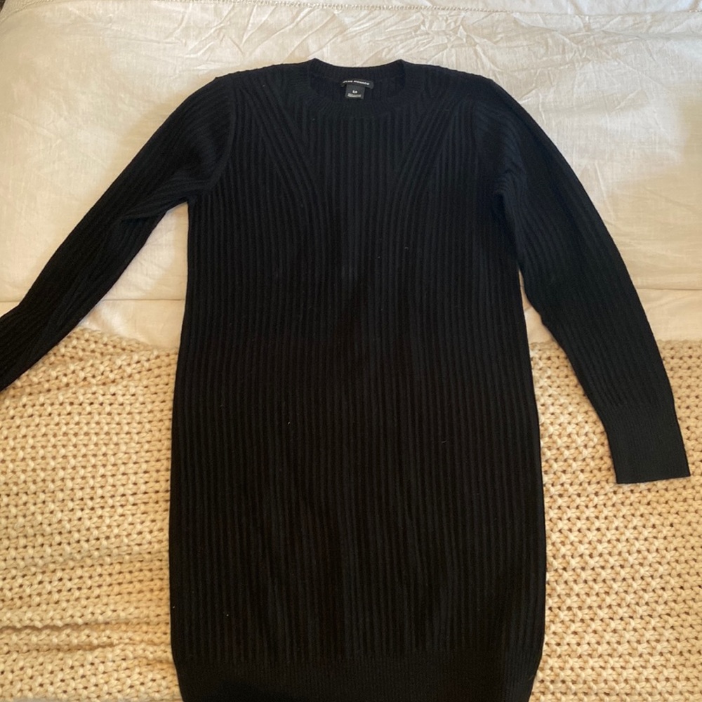 Club Monaco black sweater dress, S